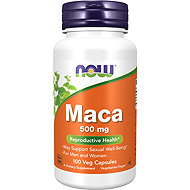 NOW FOODS Maca, 500 mg, 100 vegetable capsules - Maca