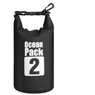 Surtep Waterproof Ocean shoulder bag 2 l, black - Waterproof Bag