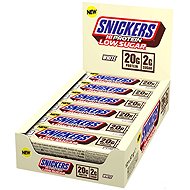 Snickers White Low Sugar High Protein Bar, 12 × 57 g White Chocolate - Protein Bar