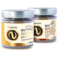 Nupreme Golden Mylk &amp; Choco Maca Latte - Food Supplement Set