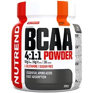 Nutrend BCAA Mega Strong Powder, 300g, Orange - Amino Acids