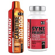 Nutrend Carnitine 100000, 1000ml, lemon + Synephrine, 60 capsules FREE - Fat burner