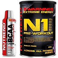 Nutrend N1, 510 g, black currant + Nutrend BCAA Liquid, 500 ml - Anabolizer