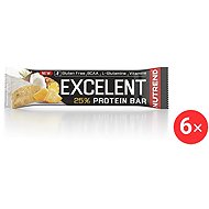 Nutrend EXCELENT protein bar, 6 x 85 g, pineapple with coconut - Protein Bar
