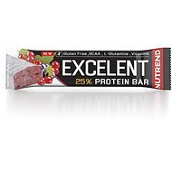 Nutrend EXCELENT protein bar, 85 g, čierne ríbezle s brusnicami - Proteínová tyčinka