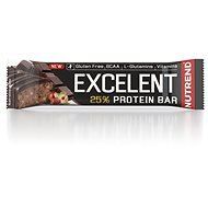 Nutrend EXCELENT protein bar, 85 g, čokoláda s orieškami CZ/SK - Proteínová tyčinka