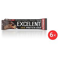 Nutrend EXCELENT protein bar, 6 x 85 g, chocolate with nuts - Protein Bar
