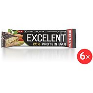Nutrend EXCELENT Bar double, 6 x 85 g, almonds+pistachios with pistachios CZ/SK - Protein Bar