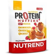 Nutrend Protein Muffins, 520 g vanília málnával - Tartós élelmiszer