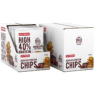 Nutrend High Protein Chips 6 × 40 g, juicy steak - Healthy Crisps