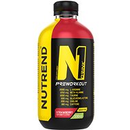 Nutrend N1 Drink 330 ml, strawberry + mint - Pre-Workout Supplement