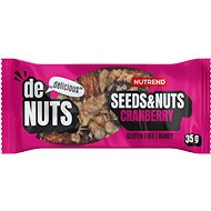 Nutrend Denuts Seeds + Nuts 35 g, cranberry - Energy Bar