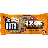 Nutrend Denuts Seeds + Nuts 35 g, cashew + almond - Energy Bar