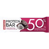 Nutrend Protein Bar 50 50 g, cookies + cream - Protein Bar