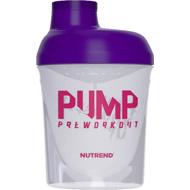Nutrend Shaker Pump 300 ml, transparent + purple - Shaker