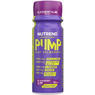 Nutrend Pump Shot 60 ml, blackberry + lime - Stimulant