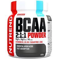 Nutrend BCAA Mega Strong Drink (2:1:1), 400g, Blue Raspberry - Amino Acids