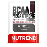 Nutrend BCAA Mega Strong Drink (2:1:1), 10g, Cola - Amino Acids