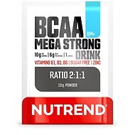 Nutrend BCAA Mega Strong Drink (2:1:1), 10g, Blue Raspberry - Amino Acids