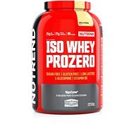 Nutrend ISO Whey Prozero - Vanília puding, 2250 g - Protein