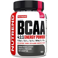 Nutrend BCAA 4:1:1 ENERGY POWDER, 500 g, raspberry - Amino Acids