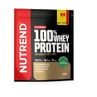 Nutrend 100% Whey Protein 1000 g, banán + jahoda - Proteín