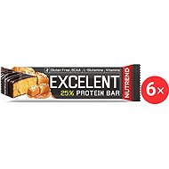 Nutrend EXCELENT protein bar, 6 x 85 g, salted caramel - Protein Bar