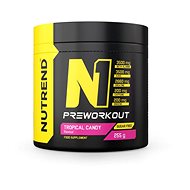 Nutrend N1 255 g, tropical candy - Pre-Workout Supplement