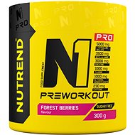 Nutrend N1 PRO, 300 g, forest berries - Pre-Workout Supplement