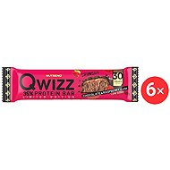 Nutrend QWIZZ Protein Bar, 6 x 60 g, chocolate + raspberry - Protein Bar