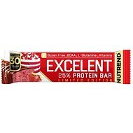 Nutrend EXCELENT protein bar, 85 g, jahodová torta - Proteínová tyčinka