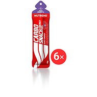 Nutrend Carbosnack bag 6 x 50 g, blueberry - Energy Gel