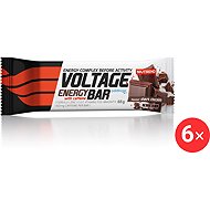 Nutrend Voltage Energy Bar With Caffeine 6 x 65 g, dark chocolate - Energy Bar