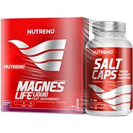 Nutrend Magneslife 10 × 25 ml + Salt Caps 120 capsules - Gift Set
