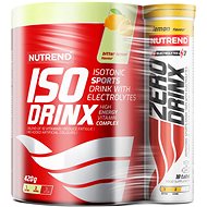 Nutrend Isodrinx 420 g green apple + Zerodrinx tabs 18 tablets orange - Gift Set