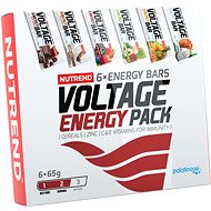 Nutrend Voltage Energy Bar gift pack, 6 × 65 g, mix of flavours - Gift Set