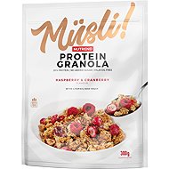 Nutrend Protein Granola, 300 g, raspberry + cranberry - Granola