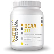 NutriWorks BCAA 2:1:1 500g pomeranč - Amino Acids