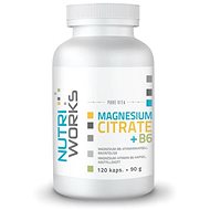 NutriWorks Magnesium Citrate + B6 120 capsules - Magnesium