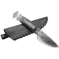 Madhammers Hand forged solid knife Thor hammer with sheath, 21 cm - Hunting Knife