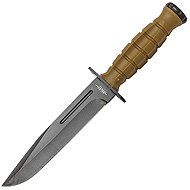 JKR Tactical knife, 17 cm, ABS, sand - Military Knife