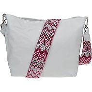 Nova bag Prisca Bianca with additional strap VII - Handbag
