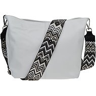 Nova bag Prisca Bianca with additional strap VIII - Handbag