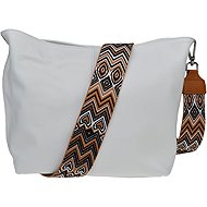 Nova bag Prisca Bianca with additional strap X - Handbag