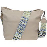 Nova bag Prisca Beige with additional strap - Handbag