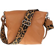 Nova bag Prisca Camel with additional strap - Handbag