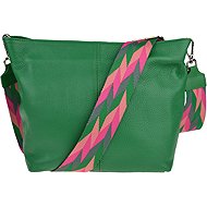 Nova bag Prisca Verde Chiaro with additional strap - Handbag