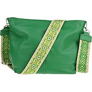 Novabag Prisca Verde Chiaro with additional strap VI - Handbag