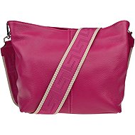 Nova bag Prisca Fuxia Scura with additional strap - Handbag