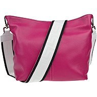 Nova bag Prisca Fuxia Scura with additional strap IV - Handbag